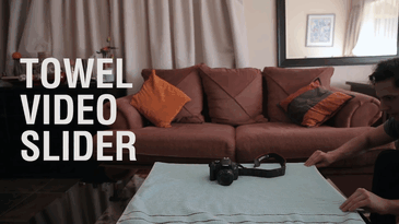 #6 Use A Towel As Video Slider - 10 Genius Camera Hacks That Will Greatly Improve Your Photography Skills In Less Than 3 Minutes #6 Use A Towel As Video Slider - 10 Genius Camera Hacks That Will Greatly Improve Your Photography Skills In Less Than 3 Minutes