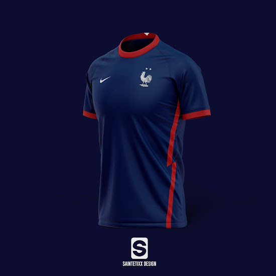 france blue jersey