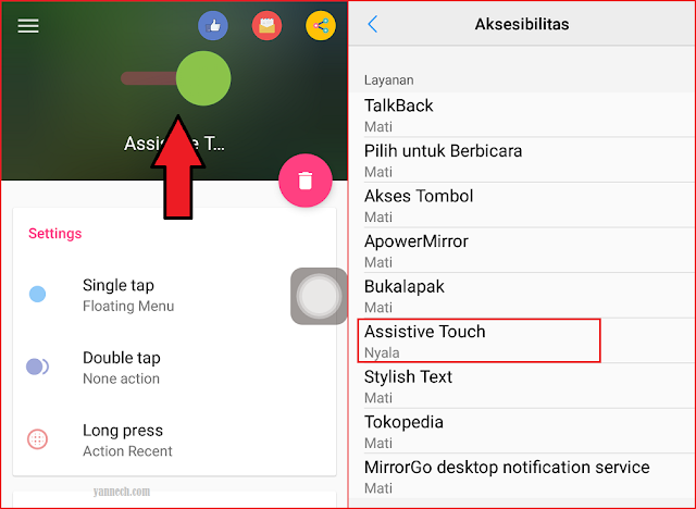 Cara Mengaktifkan Assistive Touch iPhone di Android