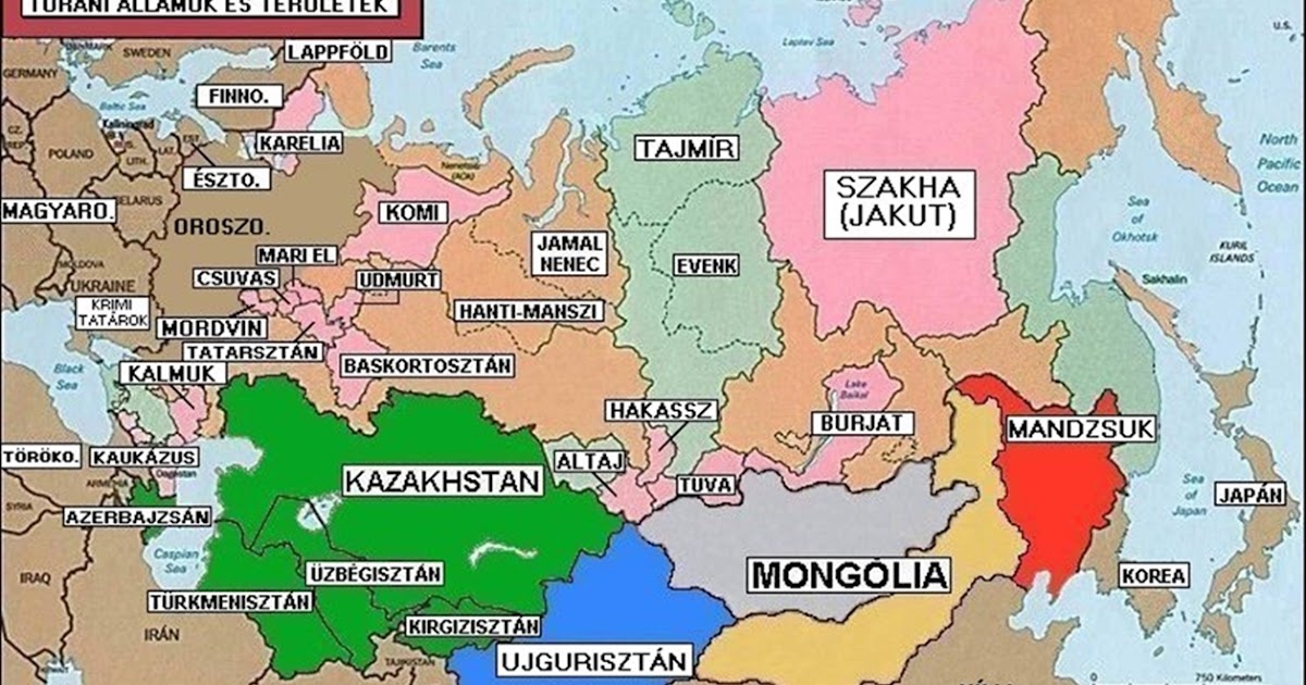 Civilisation and History: turan map