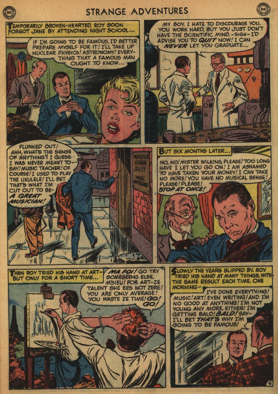 Read online Strange Adventures (1950) comic -  Issue #5 - 30