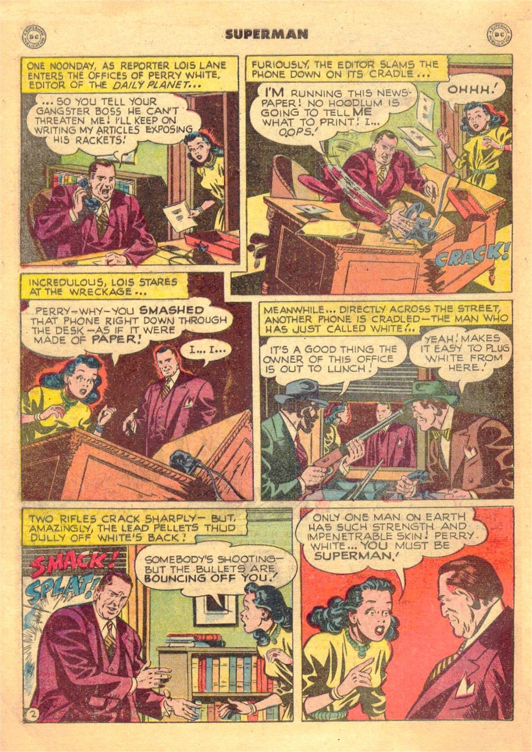 Read online Superman (1939) comic -  Issue #60 - 4