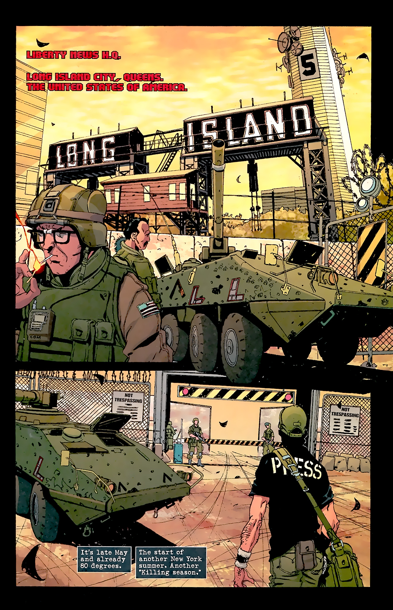 Read online DMZ (2006) comic -  Issue #18 - 2