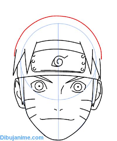 Como dibujar Naruto – tutorial para aprender a dibujar cara paso a paso (anime) – Dibujanime!