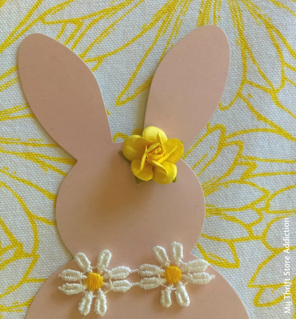 15 minute fancy bunny place cards 