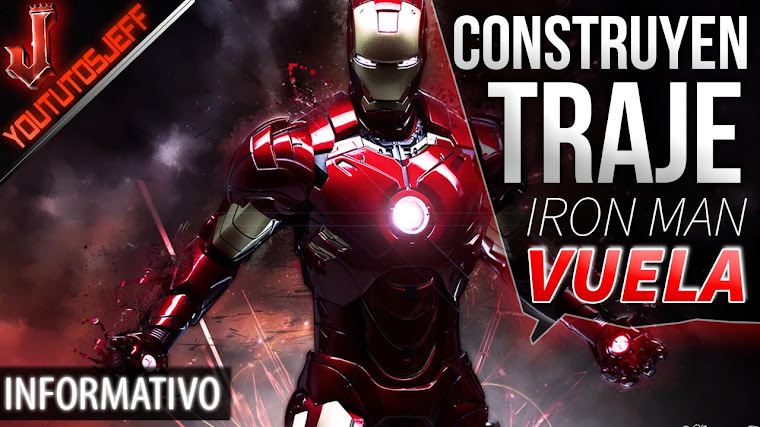 Construyen un traje de Iron Man que vuela de verdad