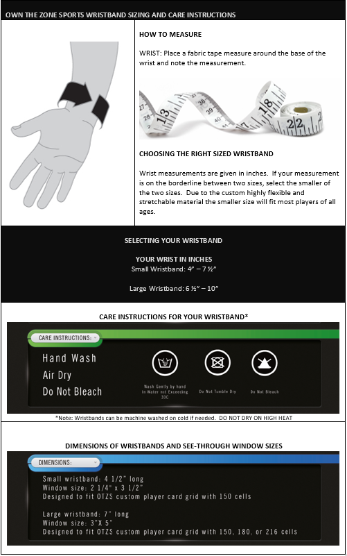 Wristband Signal System for Baseball & Softball Own The Zone Sports
