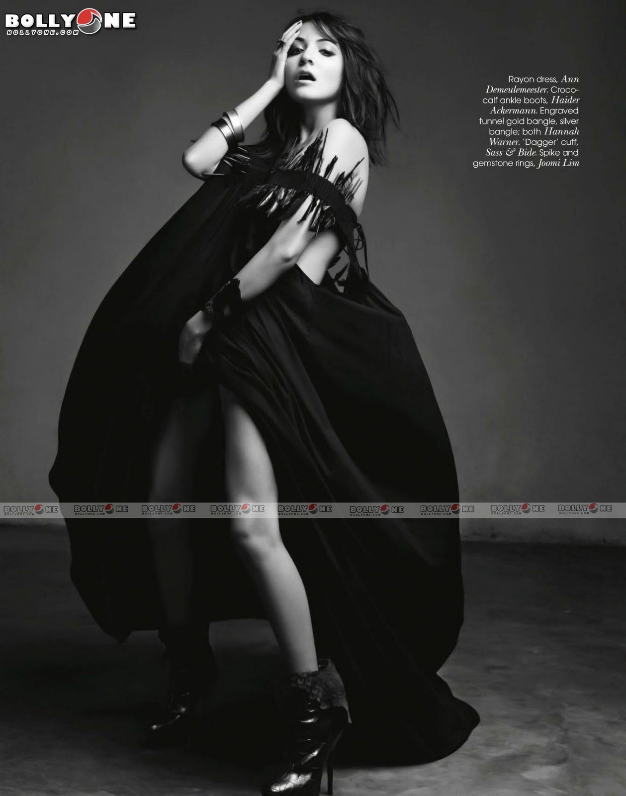 Anushka Sharma On Vogue Magazine February 2012 Pics ~ iz10
