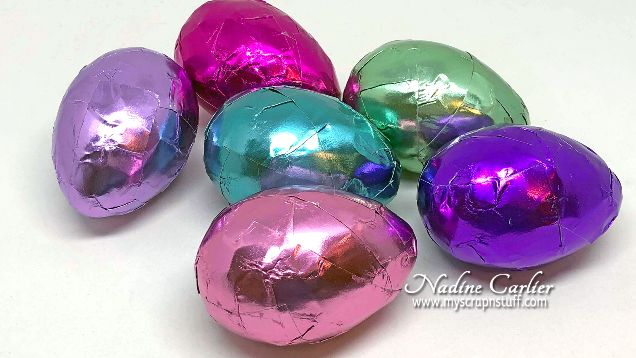 How To Create Foil Easter Eggs With Xyron Nadine Carlier