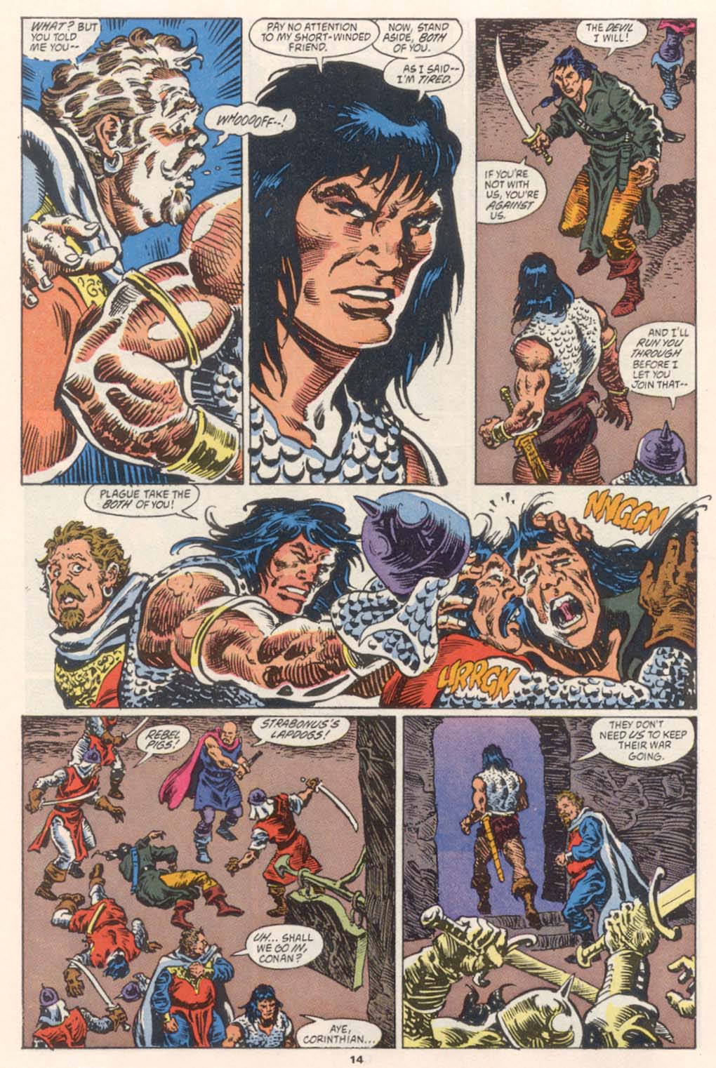 Read online Conan the Barbarian (1970) comic -  Issue #252 - 12