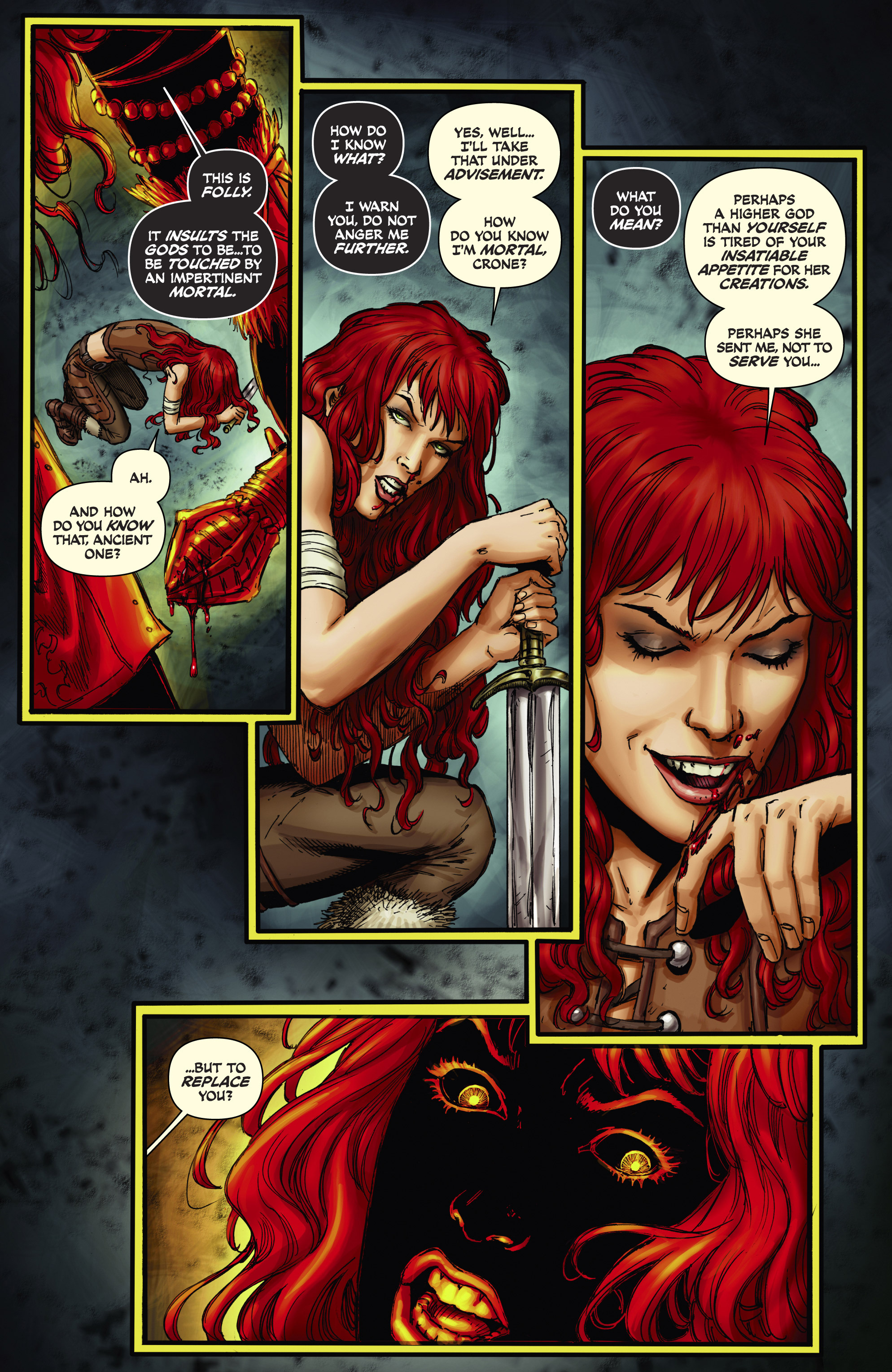 Read online Red Sonja (2013) comic -  Issue #16 - 13