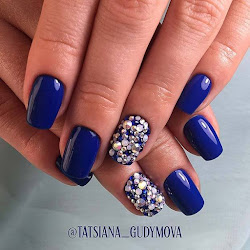 nail nails rhinestones styles designs latest rhinestone bold idea fashionable stayglam elegant