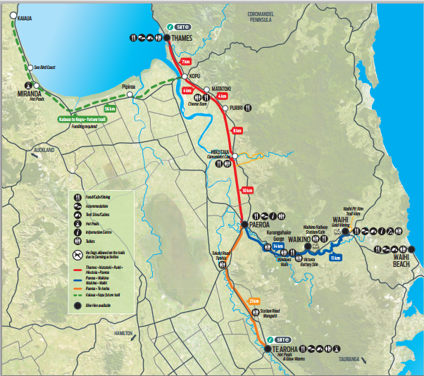 hauraki cycle trail