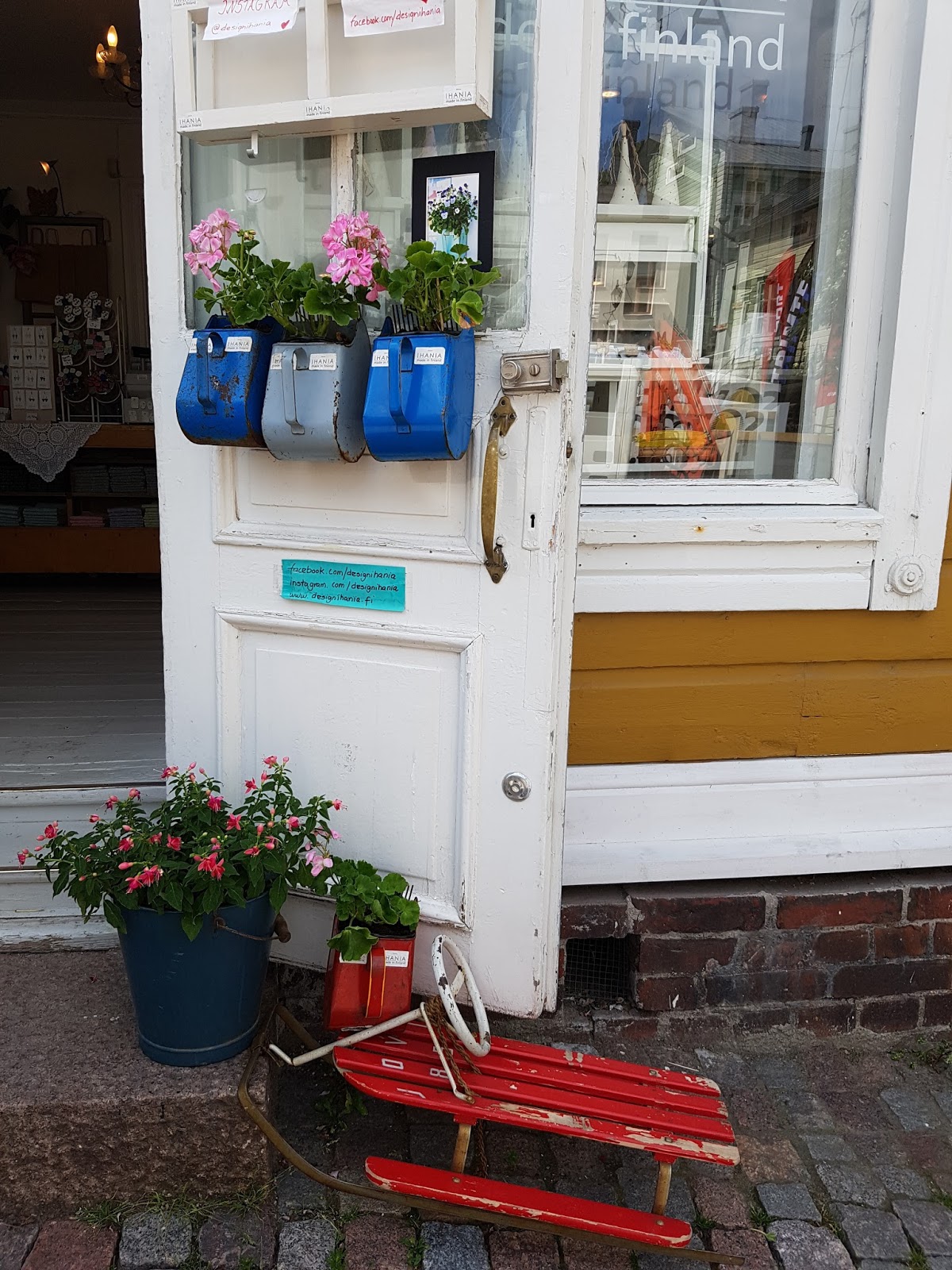 Porvoo Finlandiya Notları II Falda gene yol çıktı