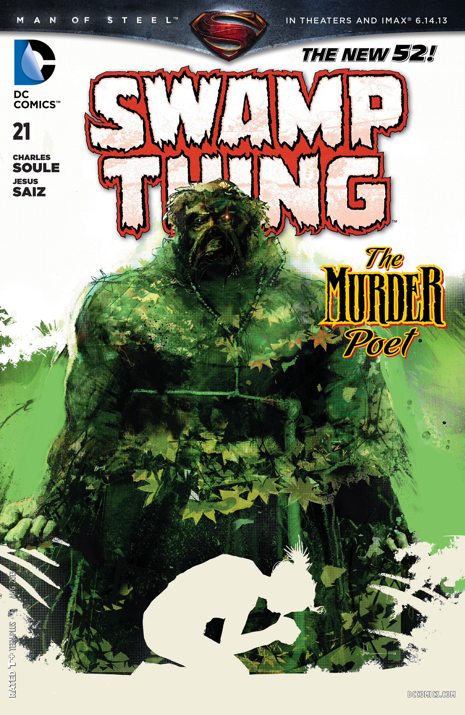 Read online Swamp Thing (2011) comic -  Issue #21 - 1