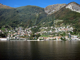 Photo of the town of Dongo in Northern Italy
