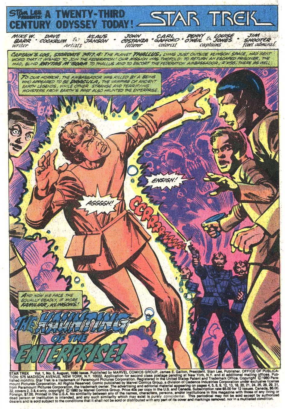 Read online Star Trek (1980) comic -  Issue #5 - 3