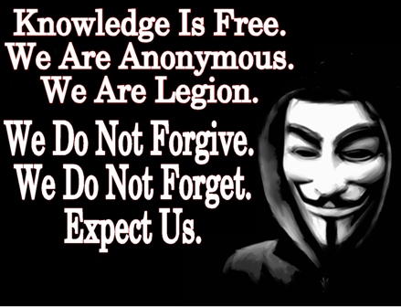 Menjadi Hacker Anonymous Ketika Membaca Tulisan Sebelumnya Tentang 6 Top