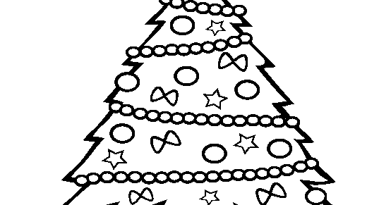 download mewarnai gambar pohon natal