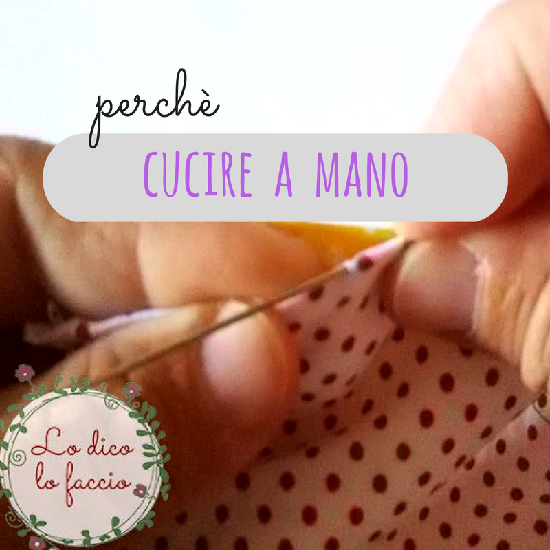 cucire a mano