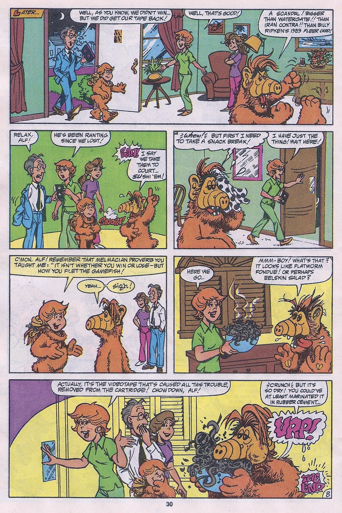 Read online ALF comic -  Issue #33 - 32