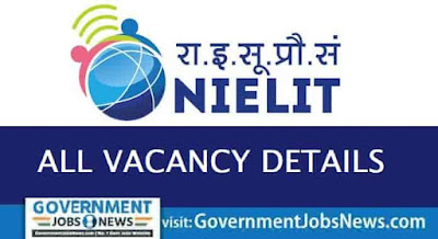 NIELIT Recruitment Notification 2018 - 63 POSTS