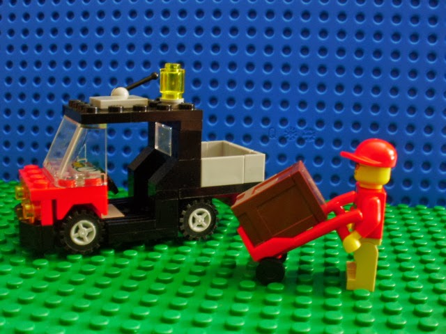 MOC LEGO Pequena viatura de serviços