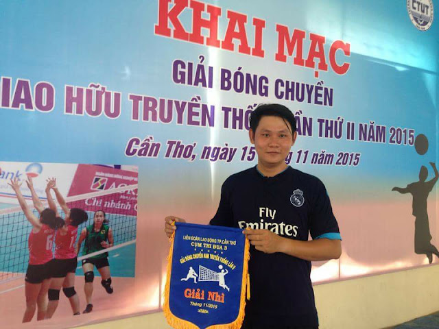 Anh Tô Thanh Phong tạo thương hiệu Lâm Nghĩa Lợi bằng bóng chuyền