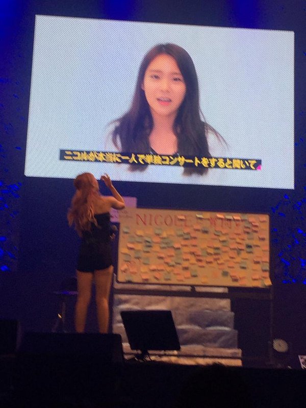 니콜 일본 단콘에서 깜짝 이벤트해 준 한승연 | 인스티즈