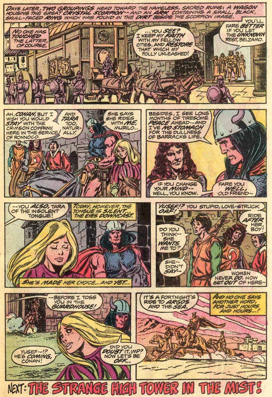 Read online Conan the Barbarian (1970) comic -  Issue #55 - 19