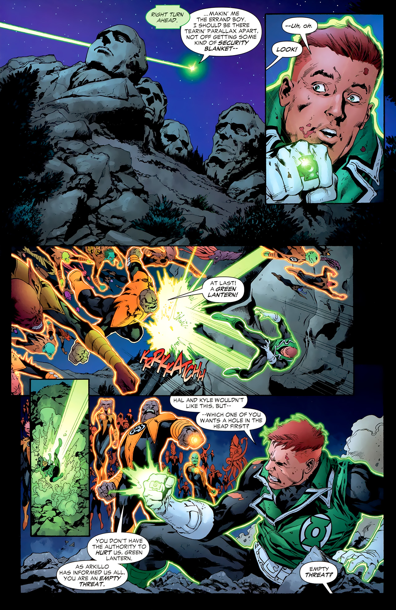 Green Lantern (2005) issue 24 - Page 11