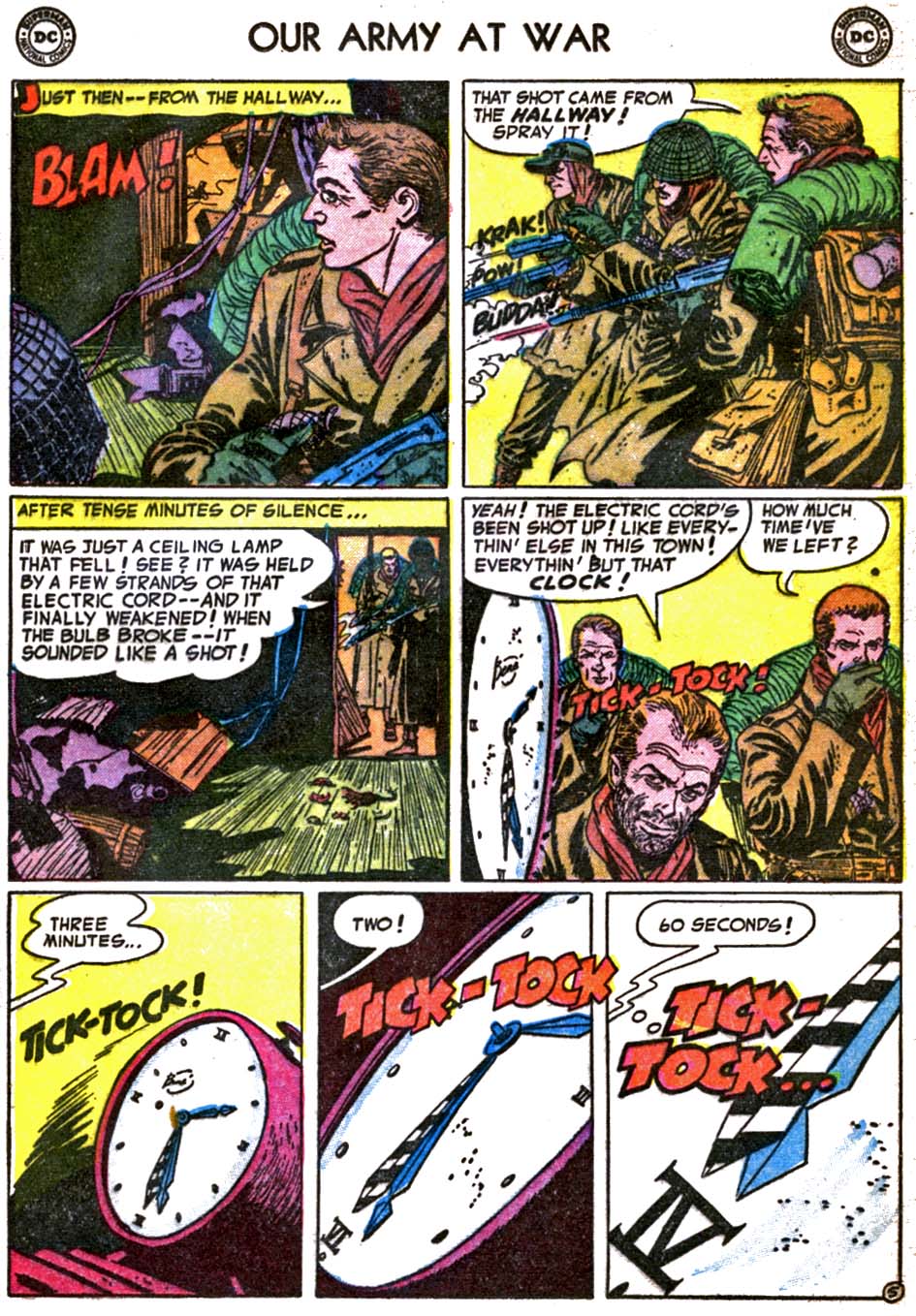 Read online Our Army at War (1952) comic -  Issue #22 - 17