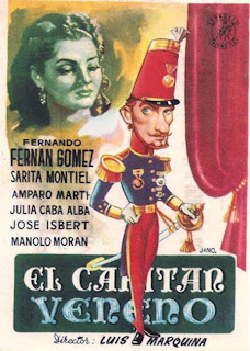 El capitán Veneno 1950 | Caratula | Sara Montiel, Fernando Fernan-Gomez