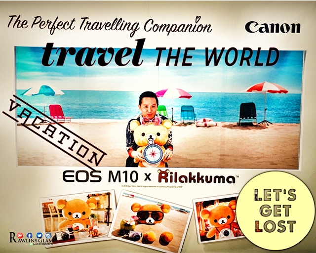 Your Cutest & Lightest Travel Buddy: Canon EOS M10 + Rilakkuma