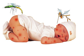 chống muỗi cho trẻ