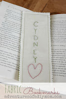 Fabric Bookmarks Fabric Bookmars
