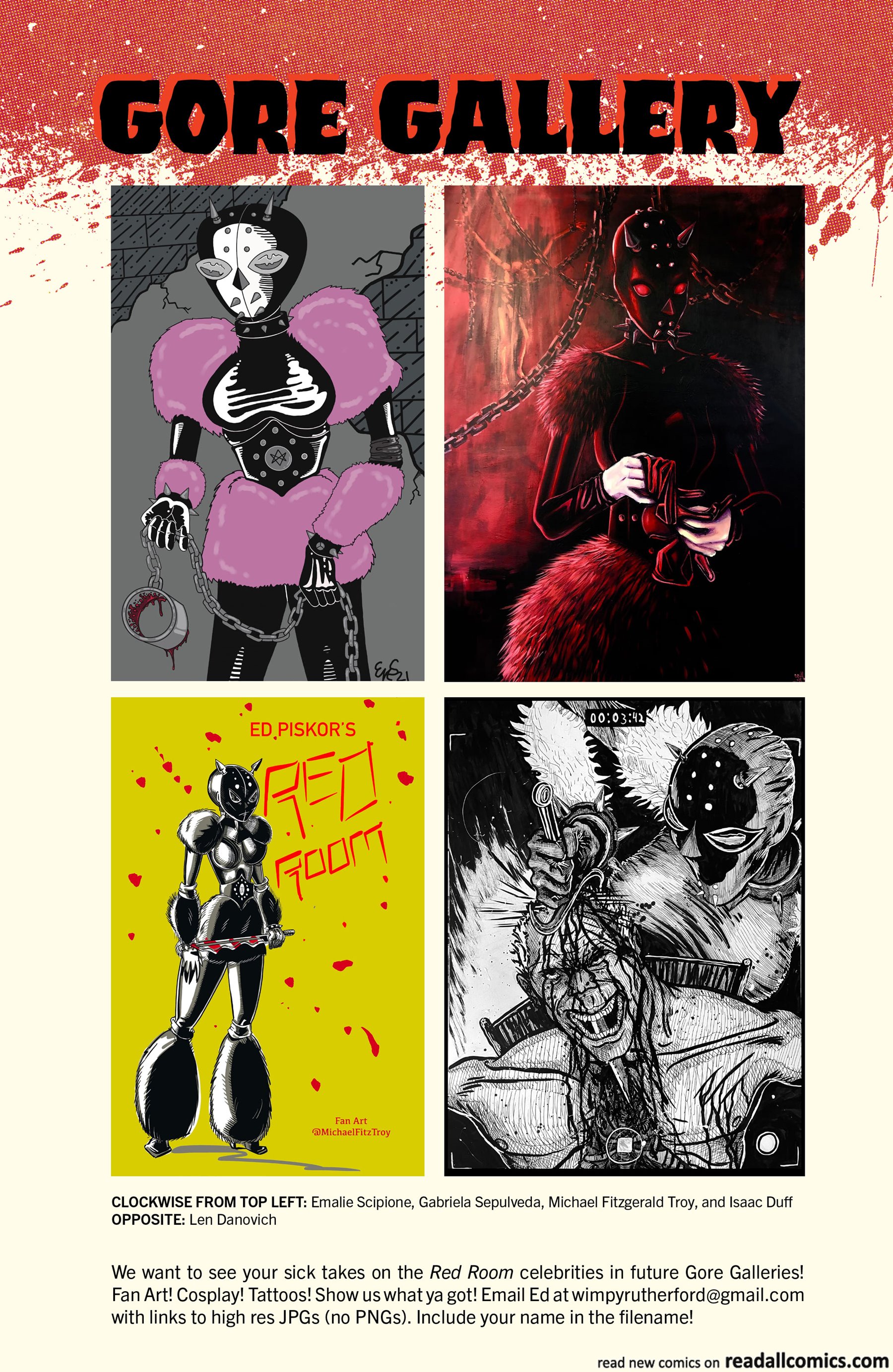 Red Room: Trigger Warnings chapter 2 page 28