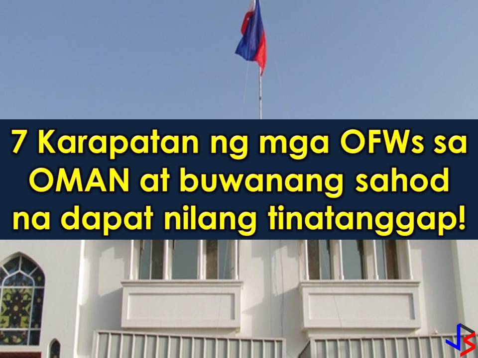 Oman is another country in the Middle East that is hiring Filipino workers every month. But don't you know how much Overseas Filipino Workers (OFWs) earn in that country per month?
