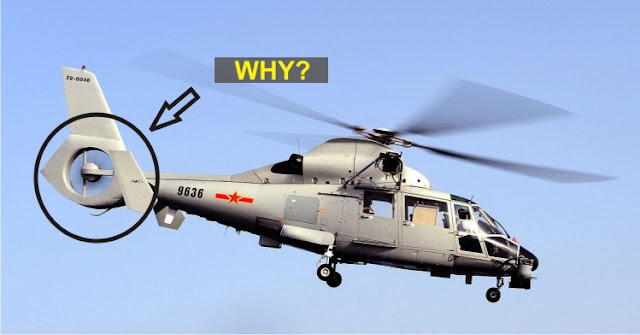 Why Helicopters Have Little Rotor On The Rear Side?