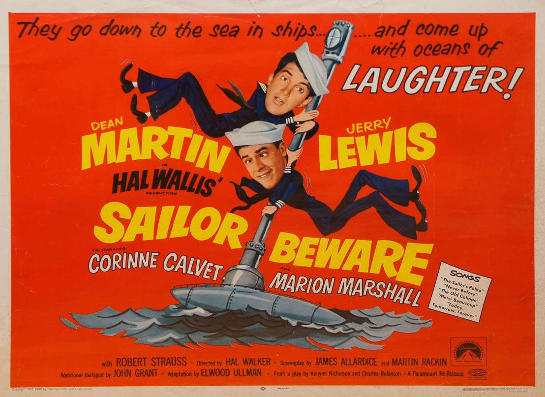 SAILOR BEWARE (1952)