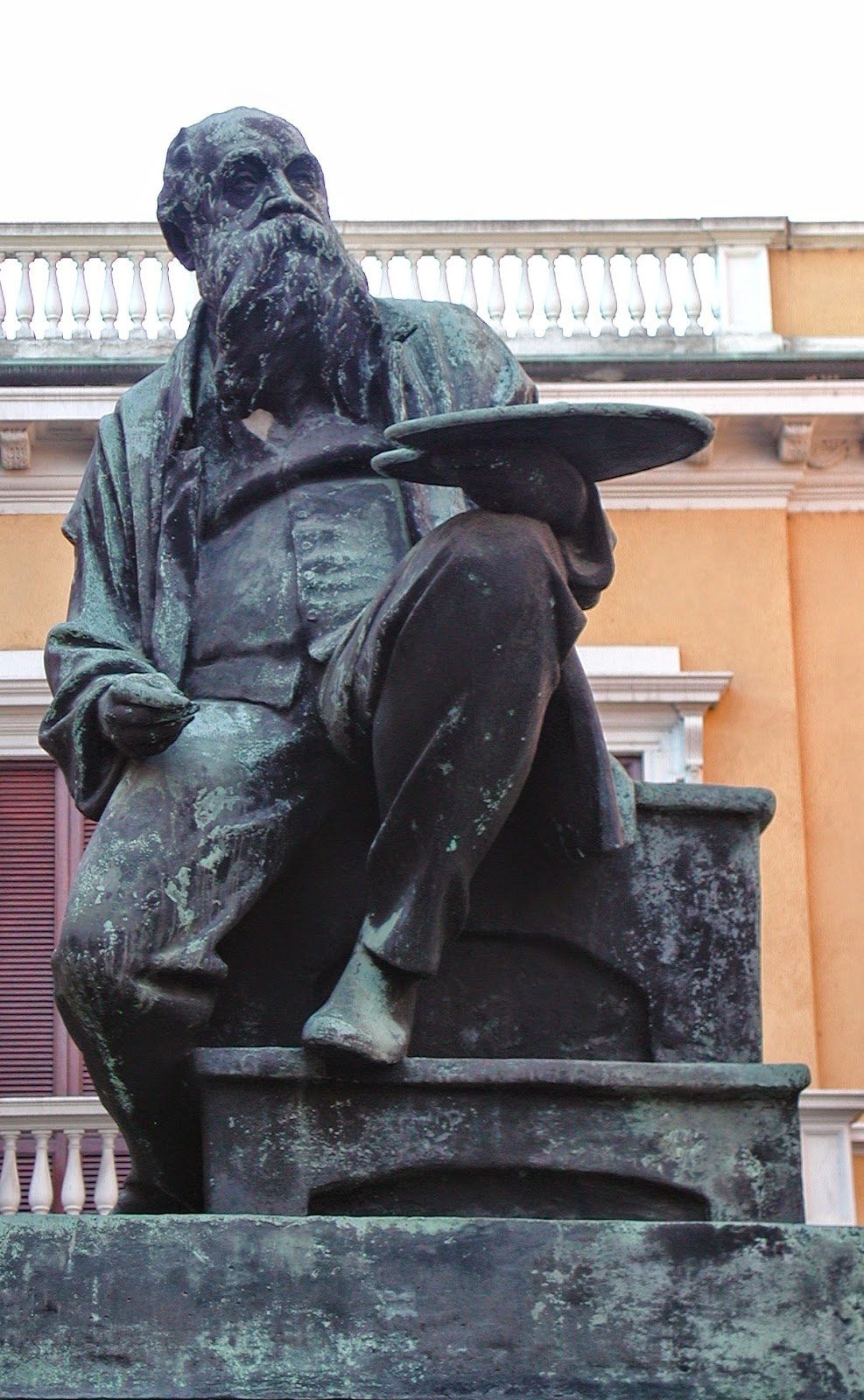 Mosè Bianchi - Statua a Monza