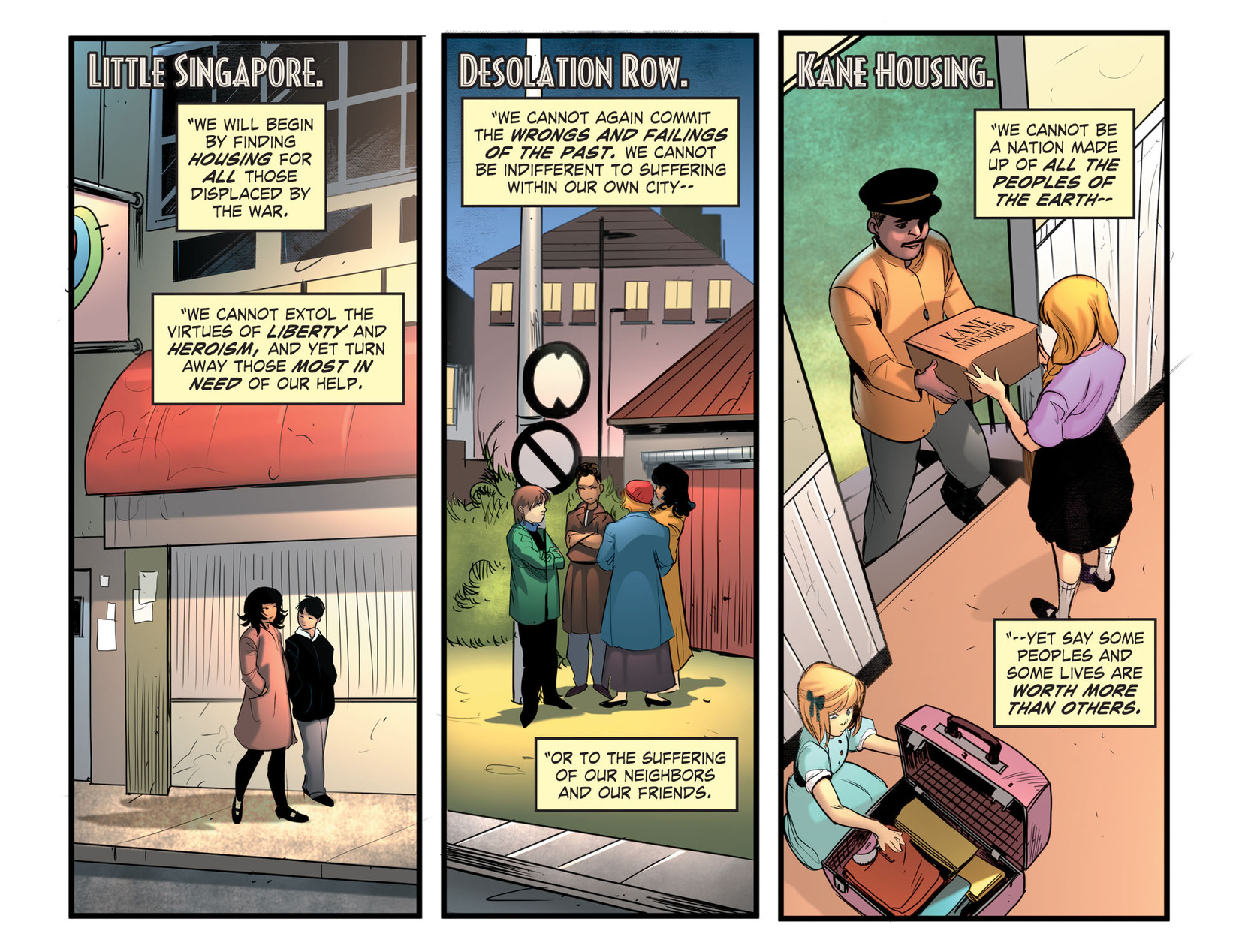Read online DC Comics: Bombshells comic -  Issue #21 - 19