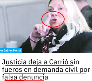 A la denunciadora serial la dejan desnuda