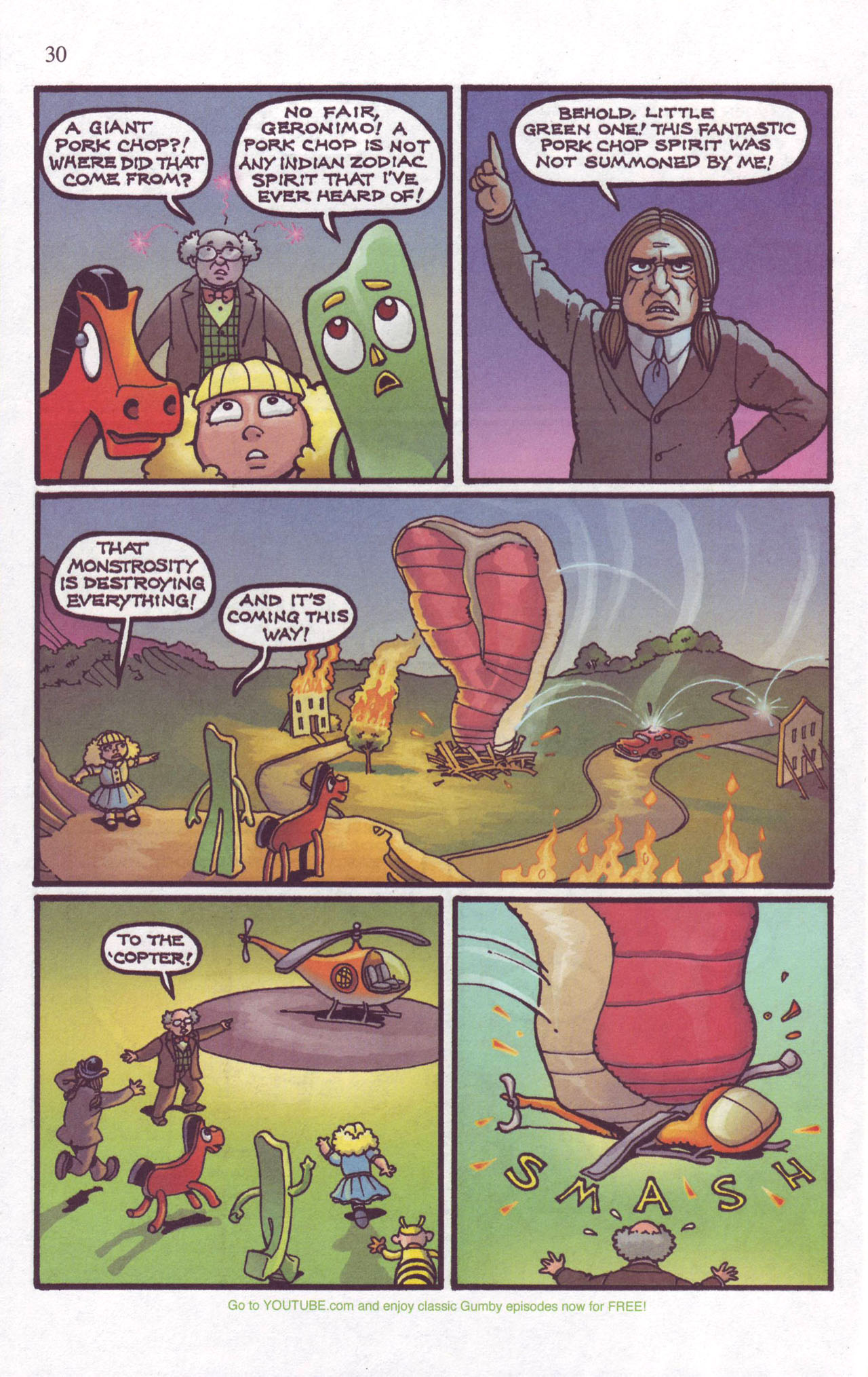 Read online Gumby (2006) comic -  Issue #3 - 32