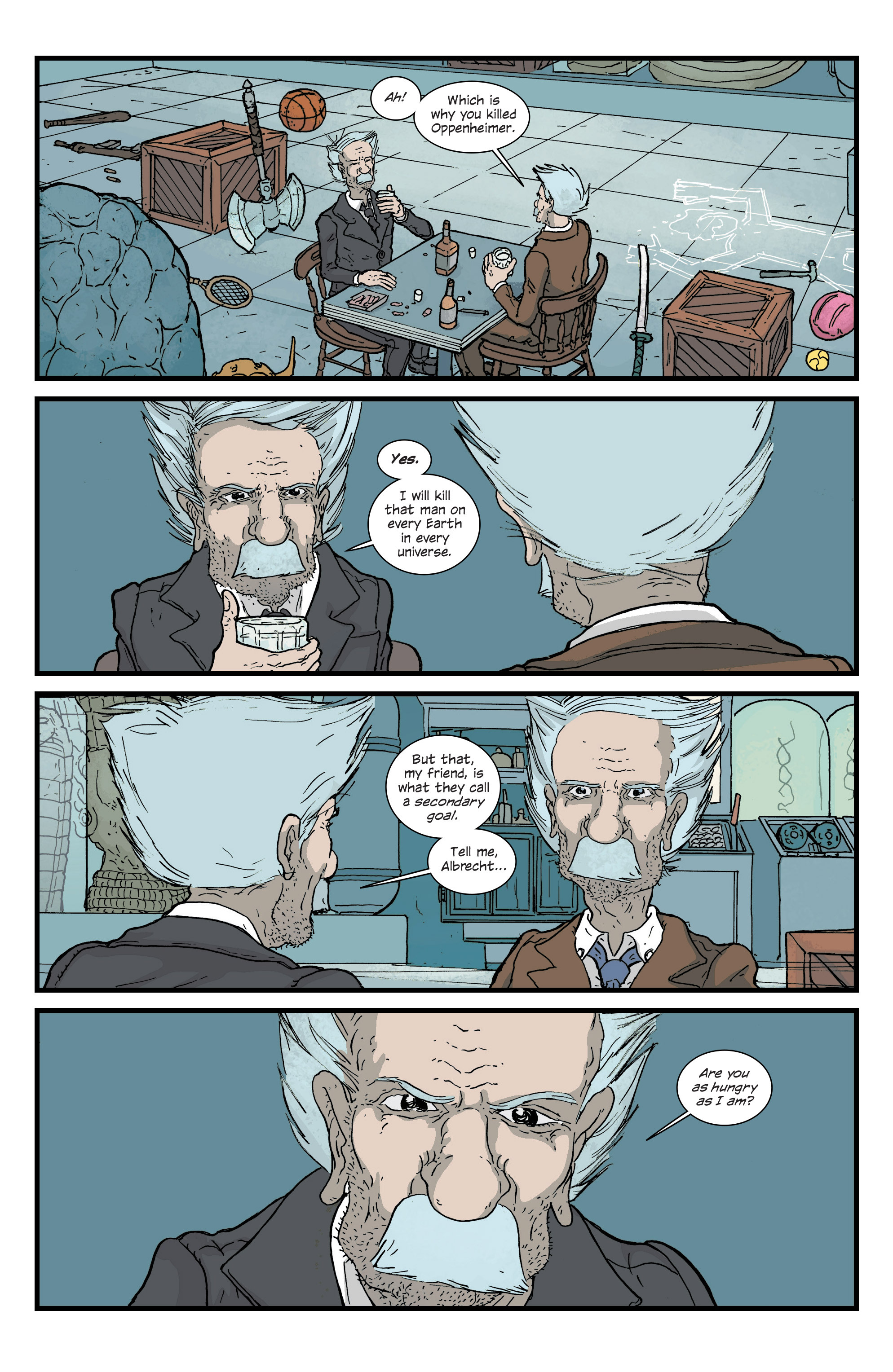 Read online The Manhattan Projects comic -  Issue #20 - 21