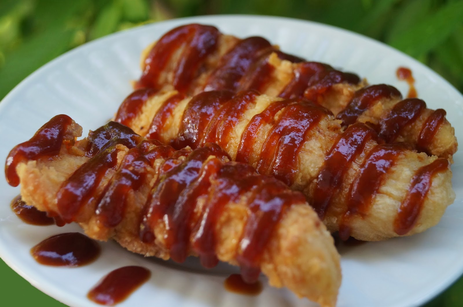 In the Kitchen with Jenny Chicken Strips with Homemade Honey BBQ