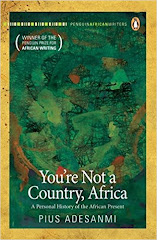 You're Not A Country, Africa: A Personal History of the African Present by Pius Adesanmi.