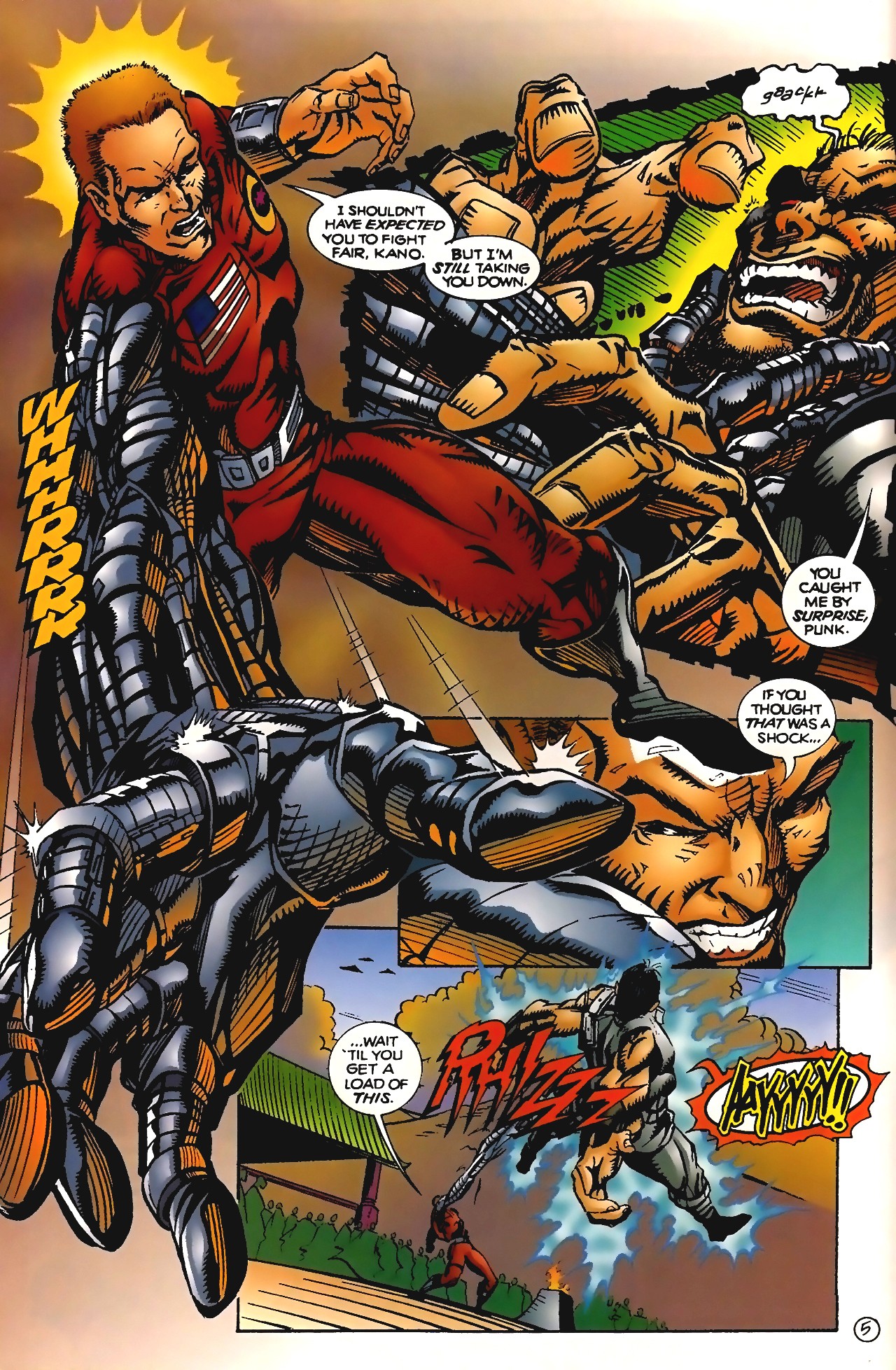 Read online Mortal Kombat (1994) comic -  Issue #2 - 6