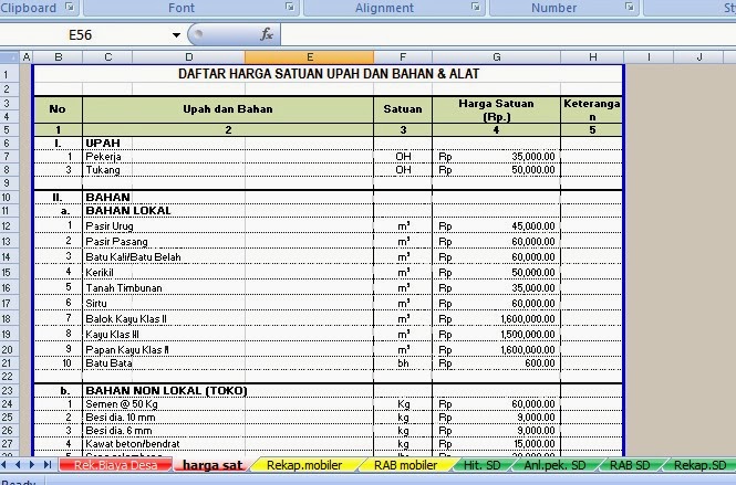 KUMPULAN RAB DAN GAMBAR BANGUNAN SEKOLAH: KUMPULAN RAB DAN GAMBAR ...