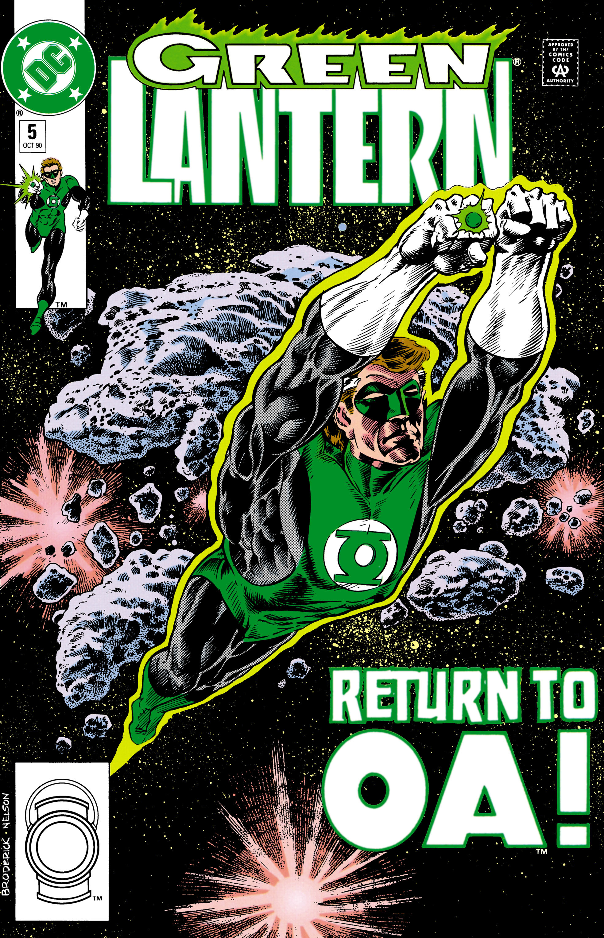 Read online Green Lantern (1990) comic -  Issue #5 - 1